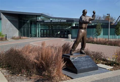 carver hawkeye arena outside|More.